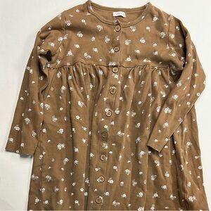 Jamie Kay Tan Floral Dress